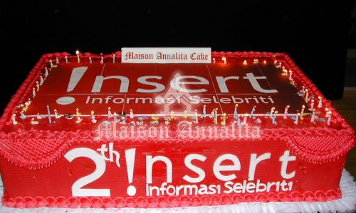 Insert Anniversary Cake